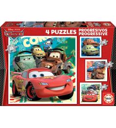 Educa Progressive Puzzle Cars 2 12+16+20+25