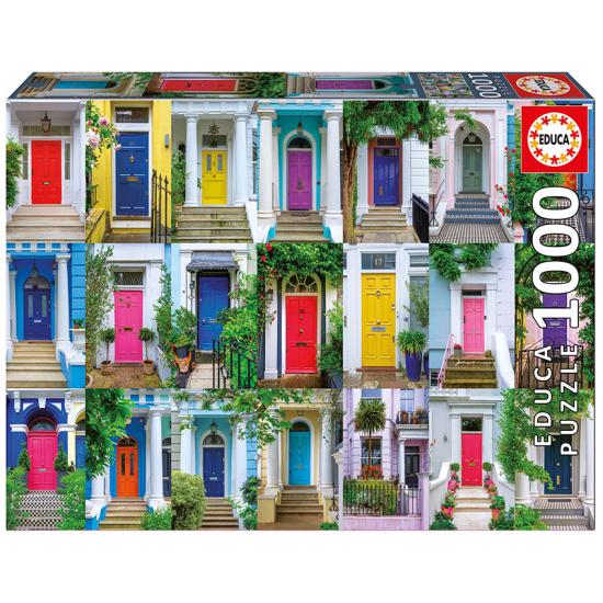 Puzzle Educa Portas de Notting Hill 1000 Peças