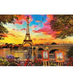 Puzzle Educa Sunset em Paris 3000 Peças
