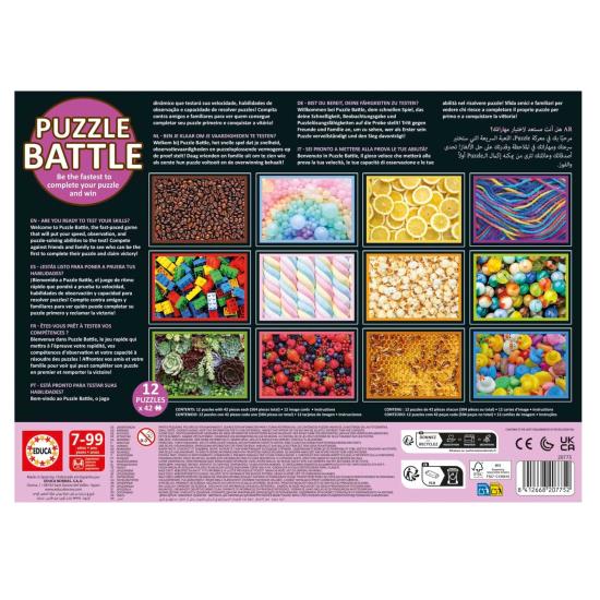 Puzzle EducaPuzzle Battle Extreme de 12x42 Peças