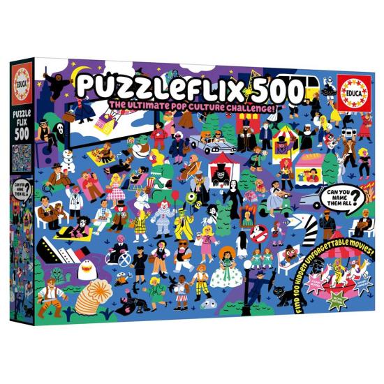 Puzzle Educa Puzzleflix de 500 peças