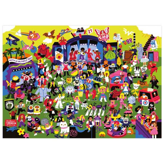 Puzzle Educa Puzzlepalooza de 500 peças