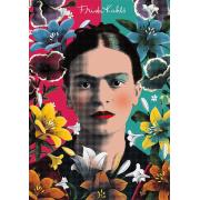 Puzzle Educa Retrato de Frida Khalo 1000 peças