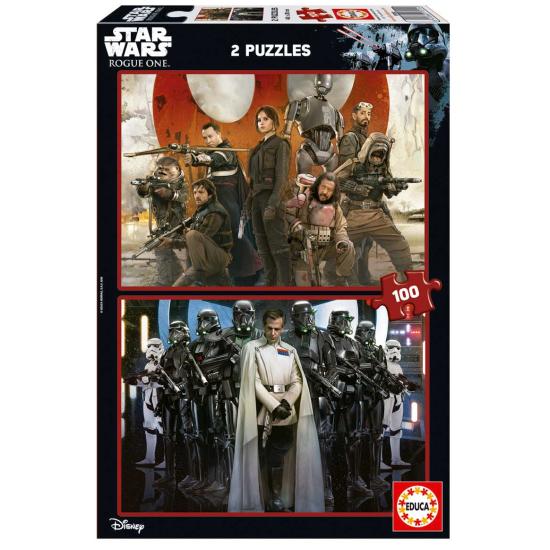 Puzzle Educa Rogue One Star Wars 2 x 100 peças