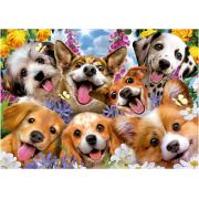Puzzle Educa Selfie de Cachorrinho de 1000 Peças