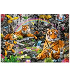 Puzzle Educa Selva Radiante de 1500 Peças