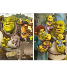 Puzzle Educa Shrek de 2 x 500 peças