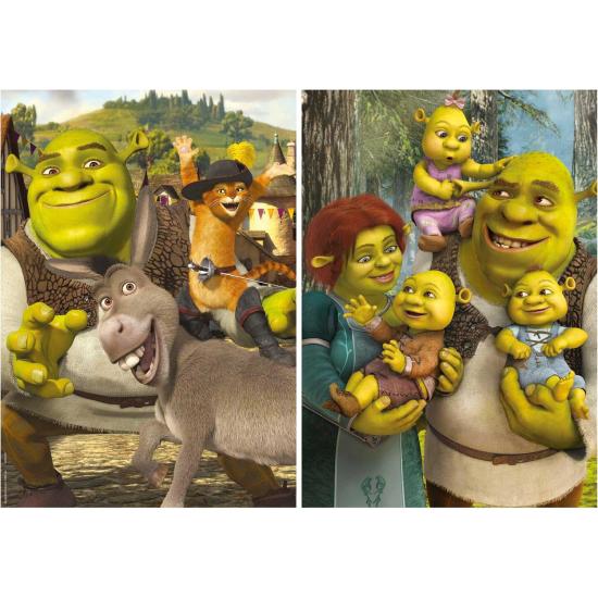 Puzzle Educa Shrek de 2 x 500 peças