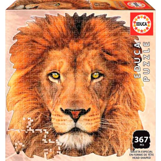 Puzzle Educa Lion Silhouette 367 peças