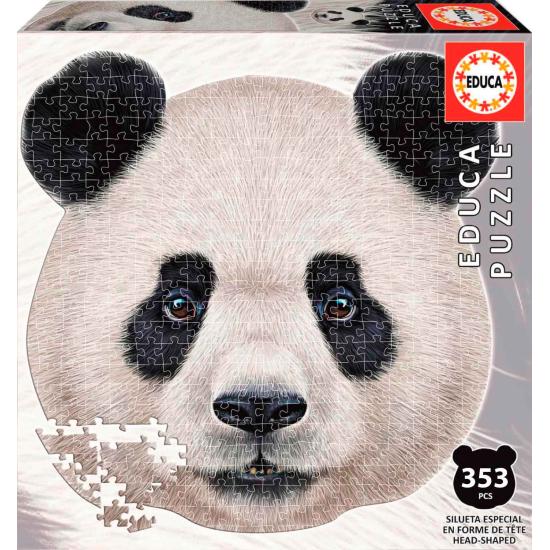 Puzzle Educa Panda Bear Silhouette 353 Peças