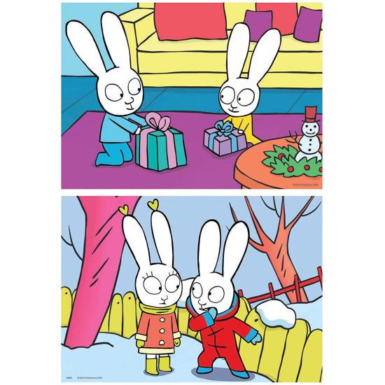 Puzzle Educa Simon 2 x 20 peças