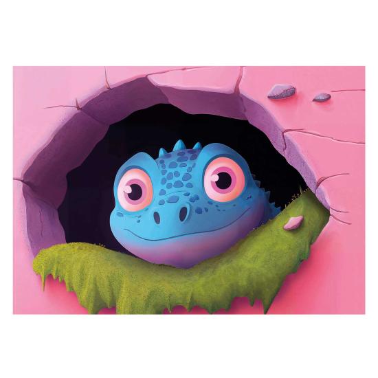 Puzzle Educa Dinossauros fofos Progressivo 20+40+60+80 peças