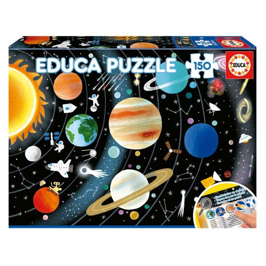 Puzzle Educa Sistema Solar de 150 Peças Puzzle Educa Sistema Solar de 150 Peças
