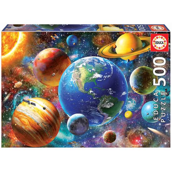 Puzzle Educa Sistema Solar 500 Peças