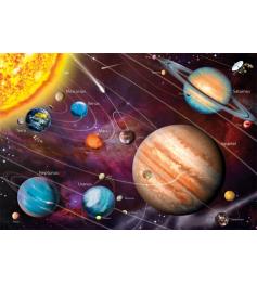 Puzzle Educa Sistema Solar (Neon) de 1000 Peças