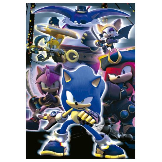 Puzzle Educa Sonic Prime Neón de 300 Peças