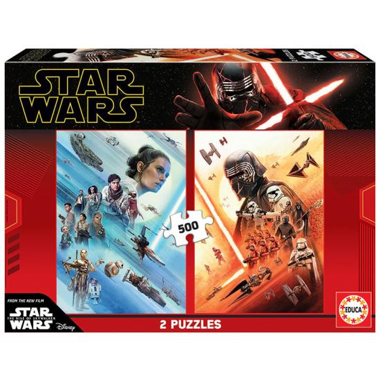 Puzzle Educa Star Wars Episódio 9 de 2 x 500 Peças