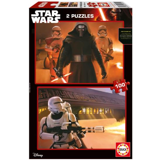 Puzzle Educa Star Wars Episódio VII 2 x 100 peças