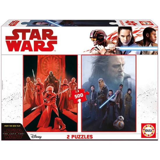 Puzzle Educa Star Wars Episódio VIII 2 x 500 peças