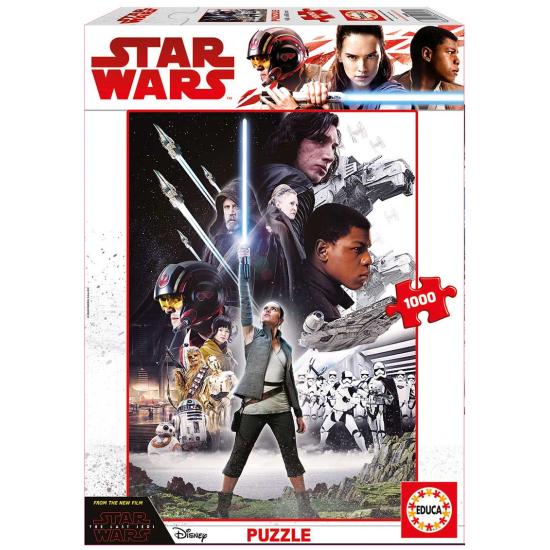 Puzzle Educa Star Wars Episódio VIII de 1000 Peças