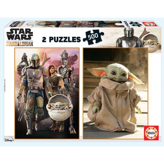 Educa Star Wars The Mandalorian Puzzle 2 x 500 peças