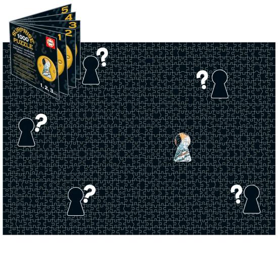 Puzzle Educa Surprise Antique Xmas 1000 Peças Puzzle Educa Surprise Antique Xmas 1000 Peças