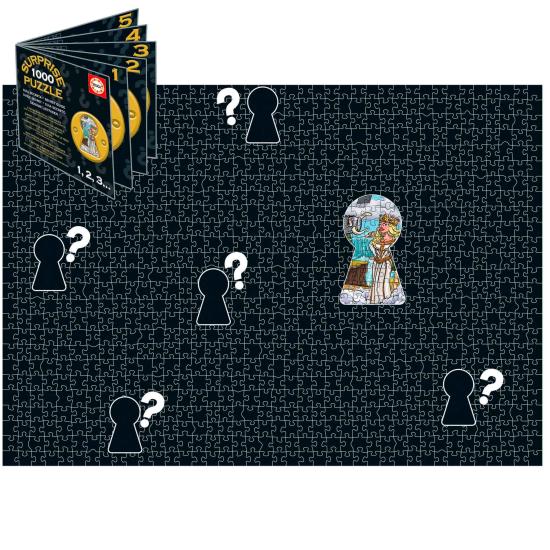 Puzzle Educa Surprise Knights Round Table 1000 Peças Puzzle Educa Surprise Knights Round Table 1000 Peças