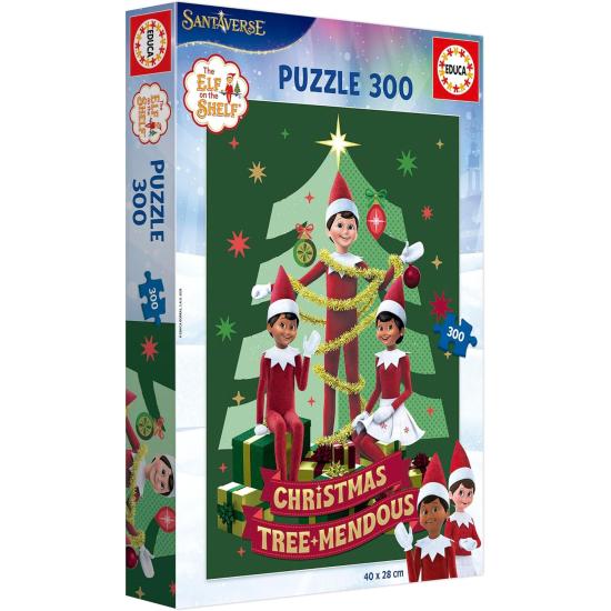 Puzzle Educa The Elf on the Shelf de 300 peças