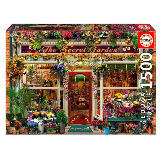 Puzzle Educa The Secret Garden de 1500 peças Puzzle Educa The Secret Garden de 1500 peças