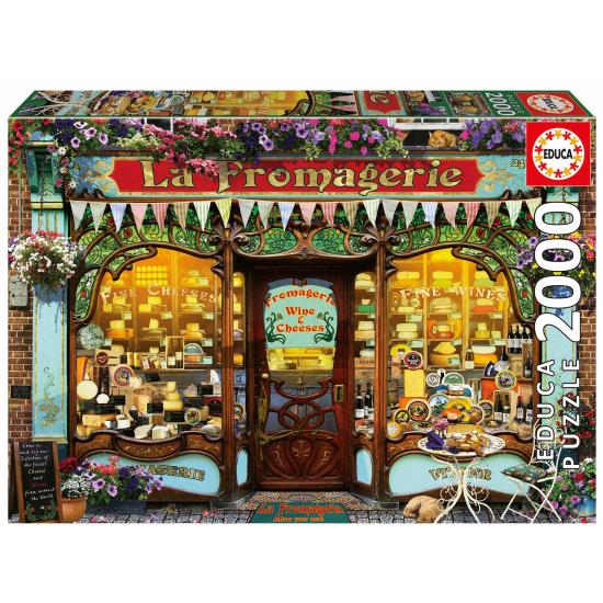 Puzzle Educa Fine Cheese Shop 2000 peças