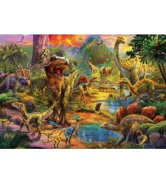 Puzzle Educa Dinosaur Land 1000 peças