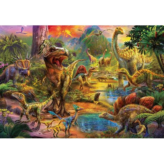 Puzzle Educa Dinosaur Land 1000 peças