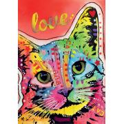 Puzzle Educa Tilt Cat Love 1000 Peças