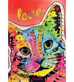 Puzzle Educa Tilt Cat Love 1000 Peças