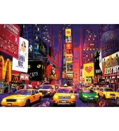 Puzzle Educa Times Square, Nova York 2020 (Neon) de 1000 peças