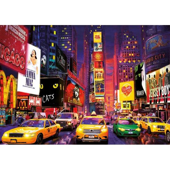 Puzzle Educa Times Square, Nova York 2020 (Neon) de 1000 peças