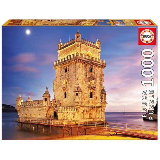 Puzzle Educa Torre de Belém, Lisboa de 1000 Peças