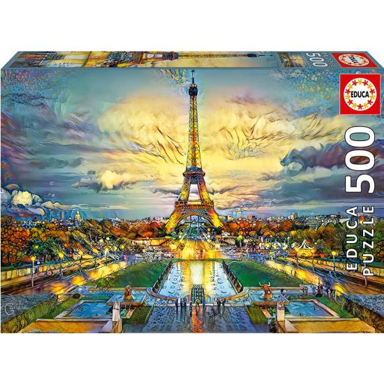 Puzzle Educa Torre Eiffel de 500 Peças