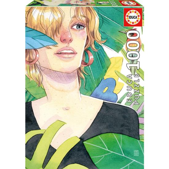 Puzzle Educa Tropical de 1000 Peças Puzzle Educa Tropical de 1000 Peças