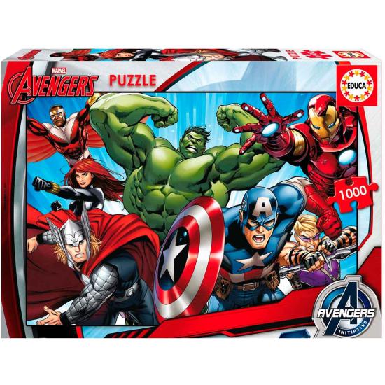 Puzzle Educa Vingadores de 1000 Peças