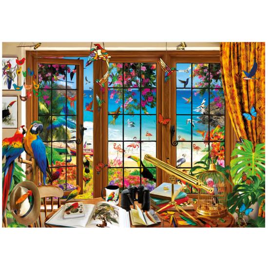 Puzzle Educa Window Bird Watcher 1500 peças