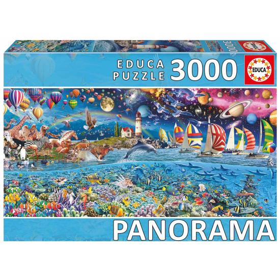 Puzzle Educa Life 3000 Peças Puzzle Educa Life 3000 Peças