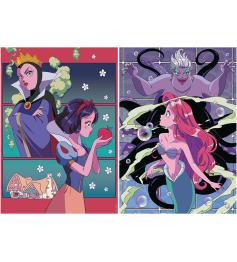 Puzzle Educa Disney Villains 2 x 500 peças