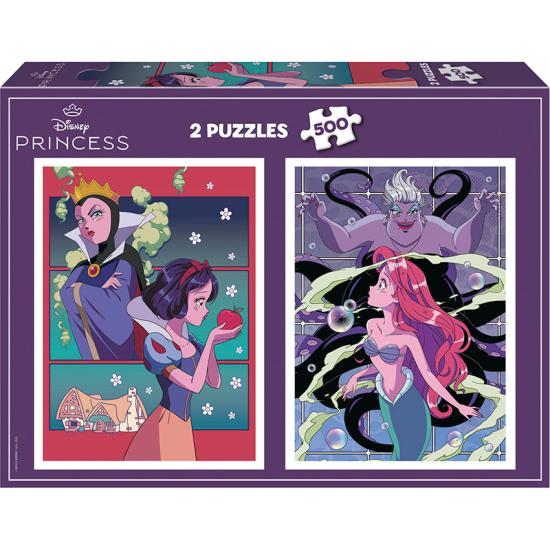 Puzzle Educa Disney Villains 2 x 500 peças