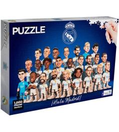 Puzzle Eleven Force Figuras del Real Madrid de 1000 Pçs
