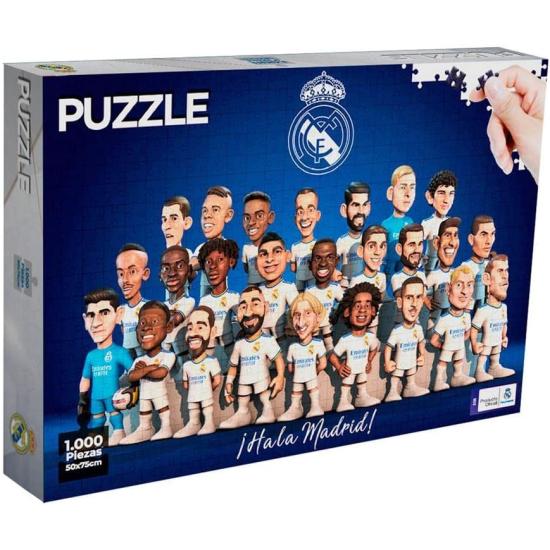 Puzzle Eleven Force Figuras del Real Madrid de 1000 Pçs