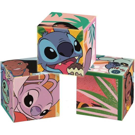Puzzle Cubos Clementoni Disney Stitch de 6 Cubos