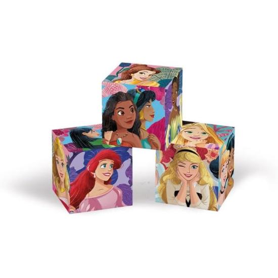 Puzzle Cubos Clementoni Princesas Disney de 6 Cubos