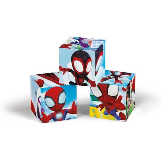 Puzzle Cubos Clementoni Spidey de 12 Cubos