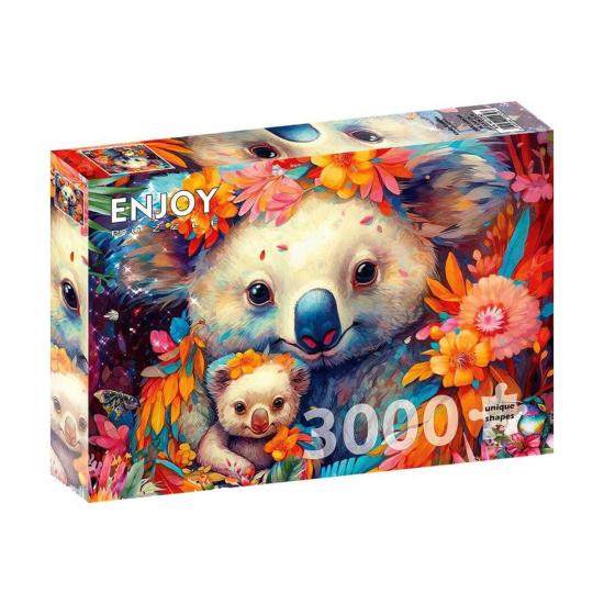 Puzzle Enjoy Abraço Coala de 3000 peças Puzzle Enjoy Abraço Coala de 3000 peças
